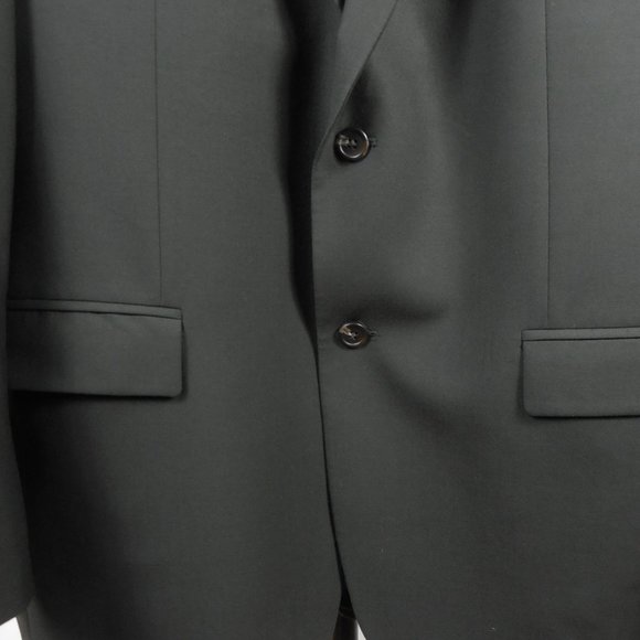 LAUREN RALPH LAUREN Men's Jacket 43R Sport Coat Dark Green Blazer 2 Button - Picture 4 of 10